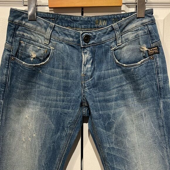 G-Star Raw Women’s Distressed Skinny Jeans‎ 
Size 27 - Picture 2 of 14